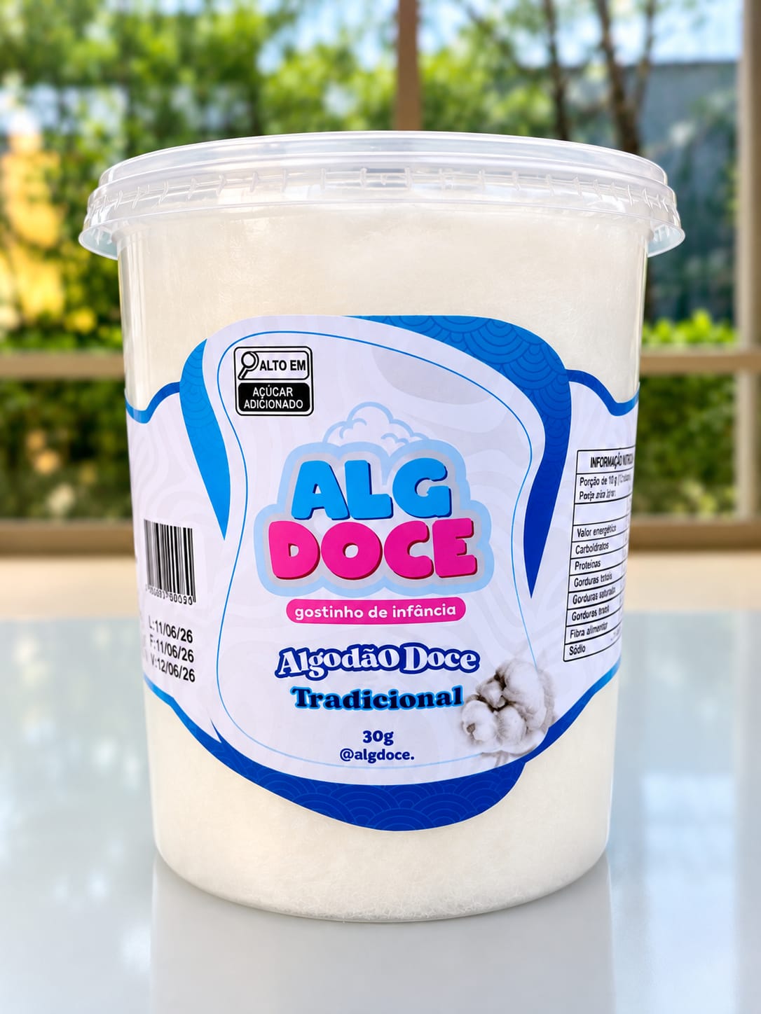 Algodão Doce Tradicional