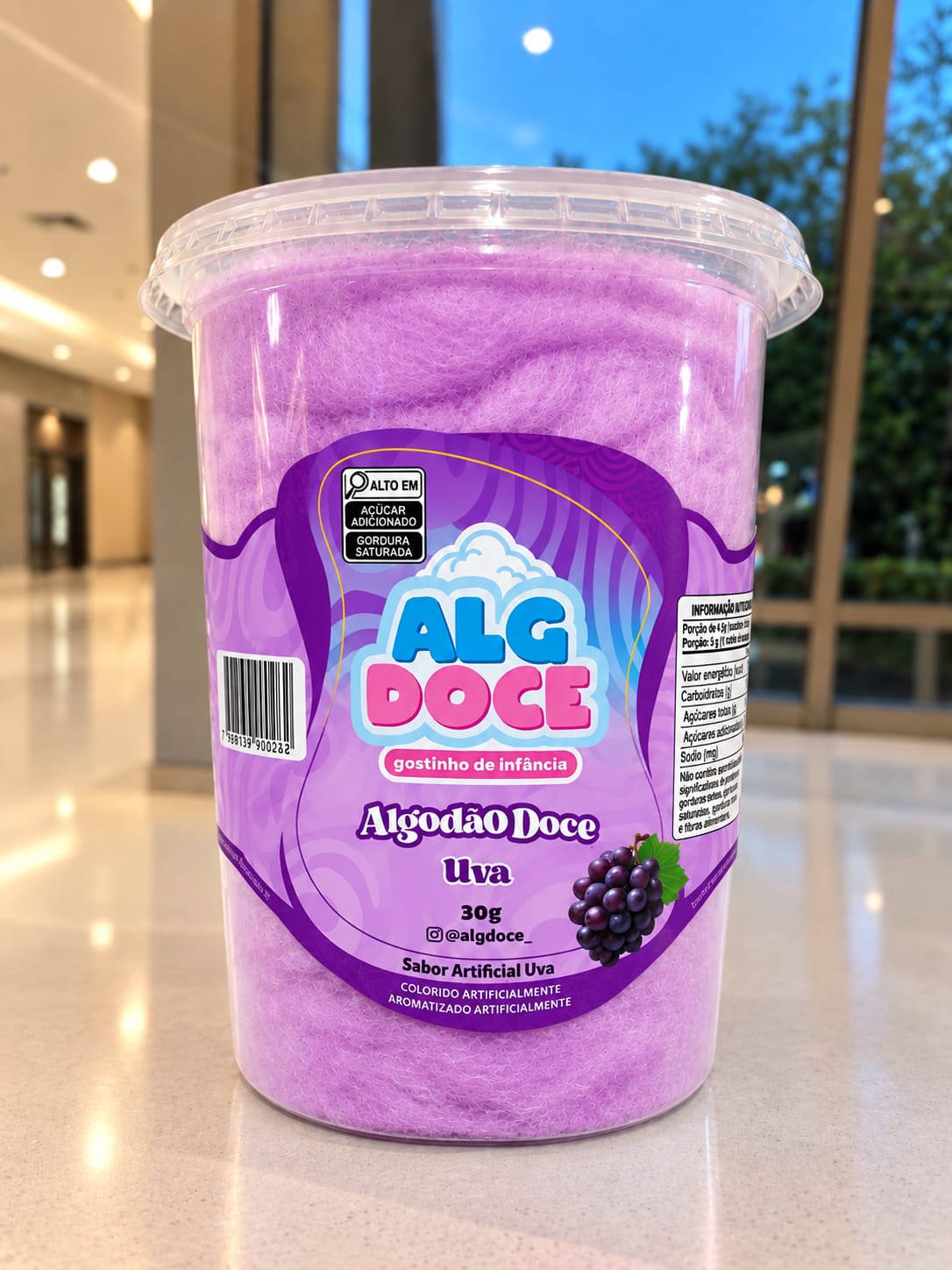 Algodão Doce Uva