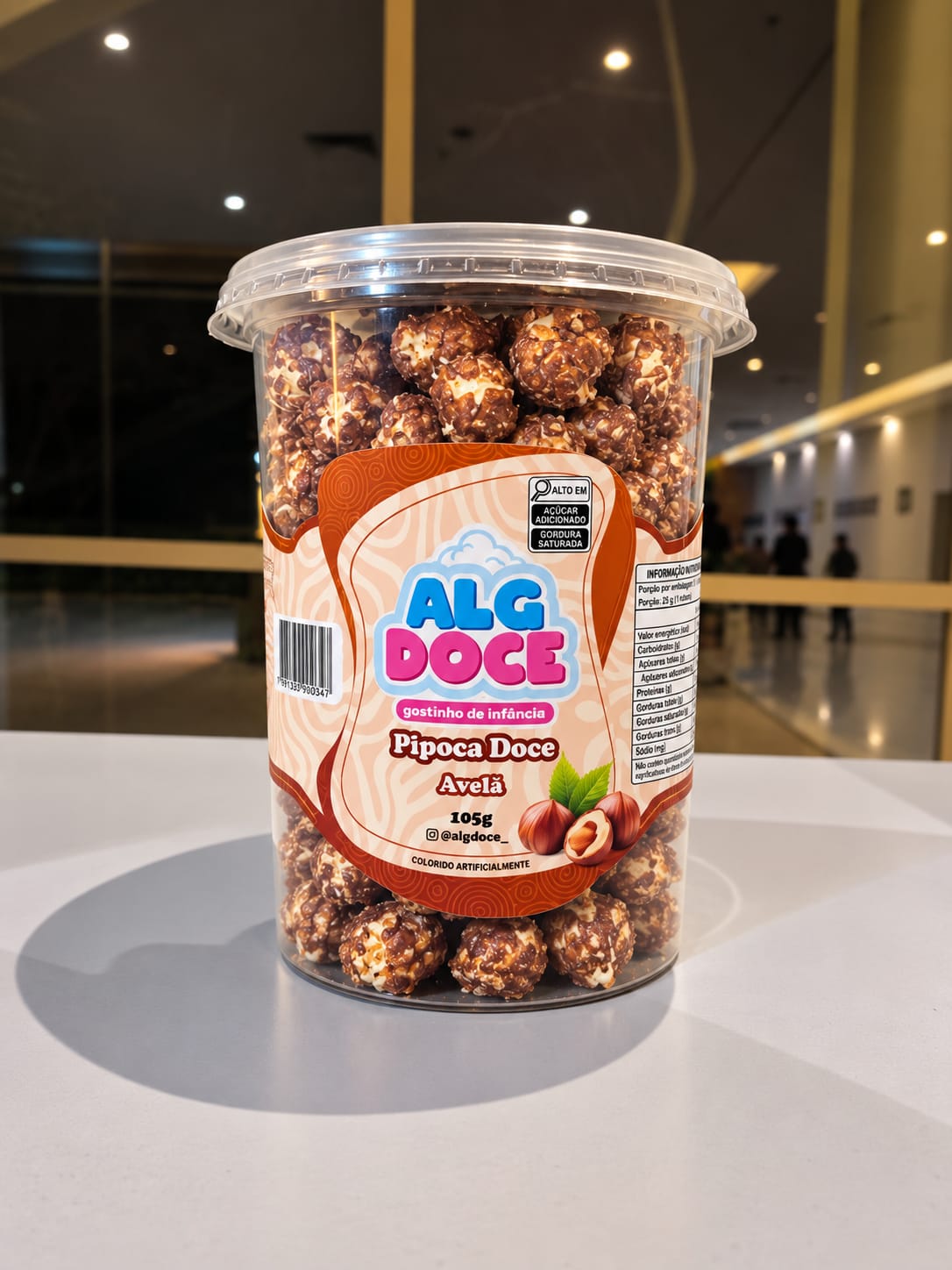 Pipoca Gourmet Avelã