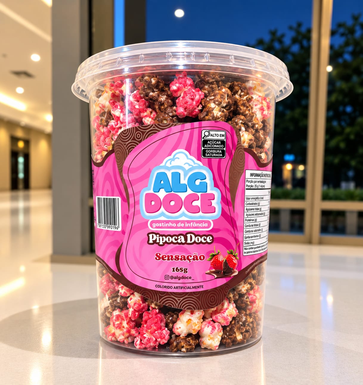 Pipoca Doce Sensação